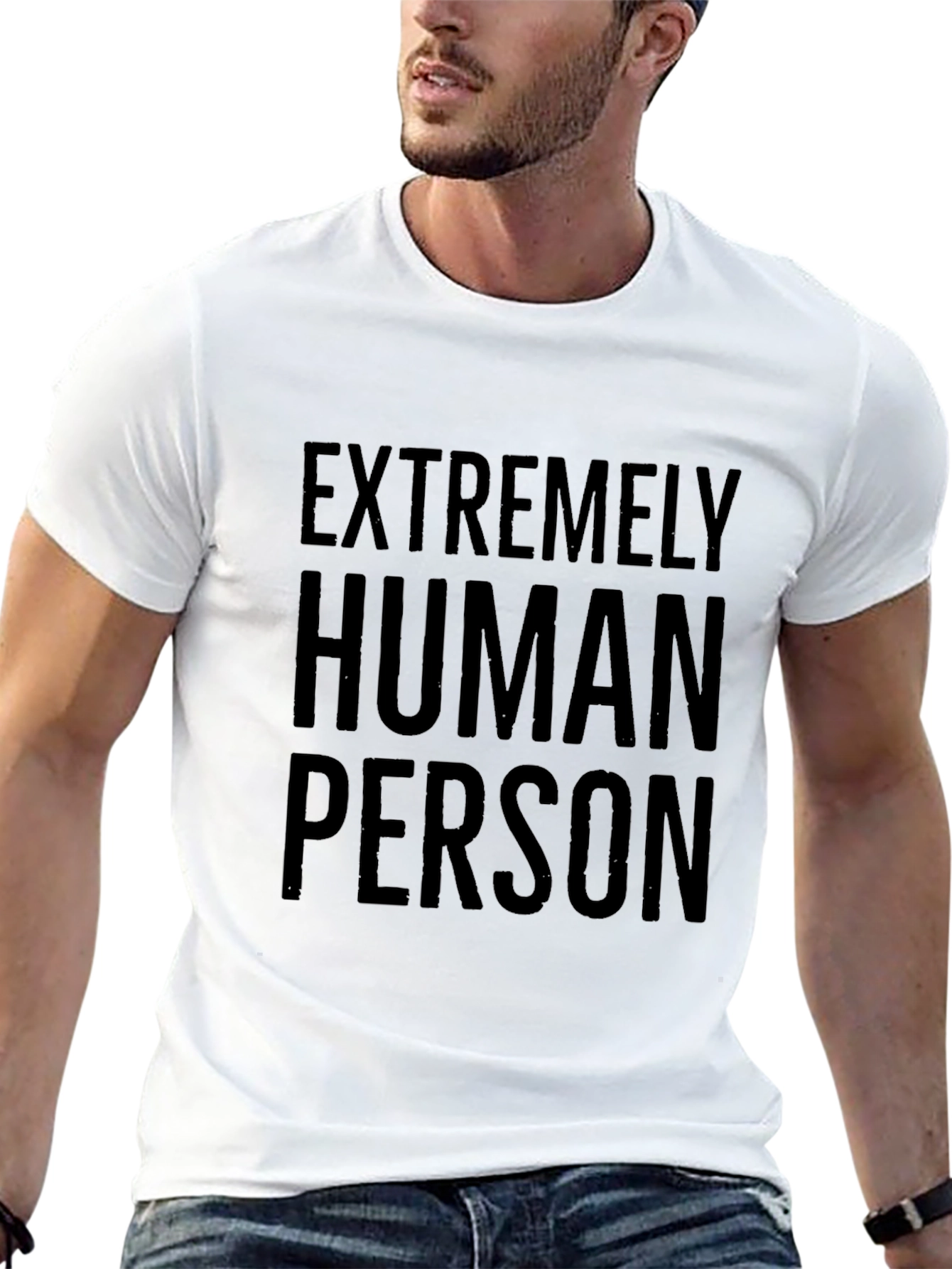 Extremely Human Person Graphic Tee
