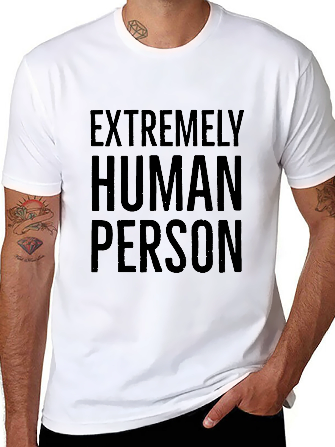 Extremely Human Person Graphic Tee