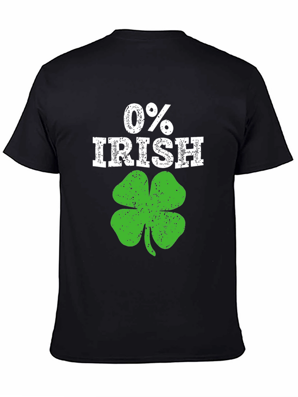 0% Irish St. Patricks Day Shamrock Tee