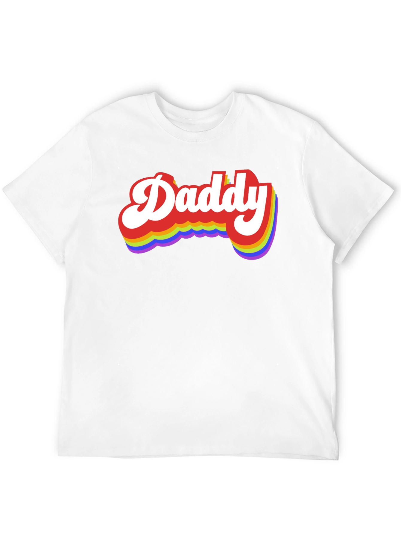 Rainbow Daddy T-Shirt - Pride Apparel