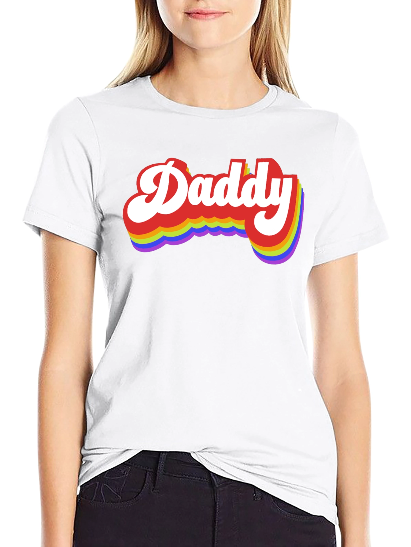 Rainbow Daddy T-Shirt - Pride Apparel