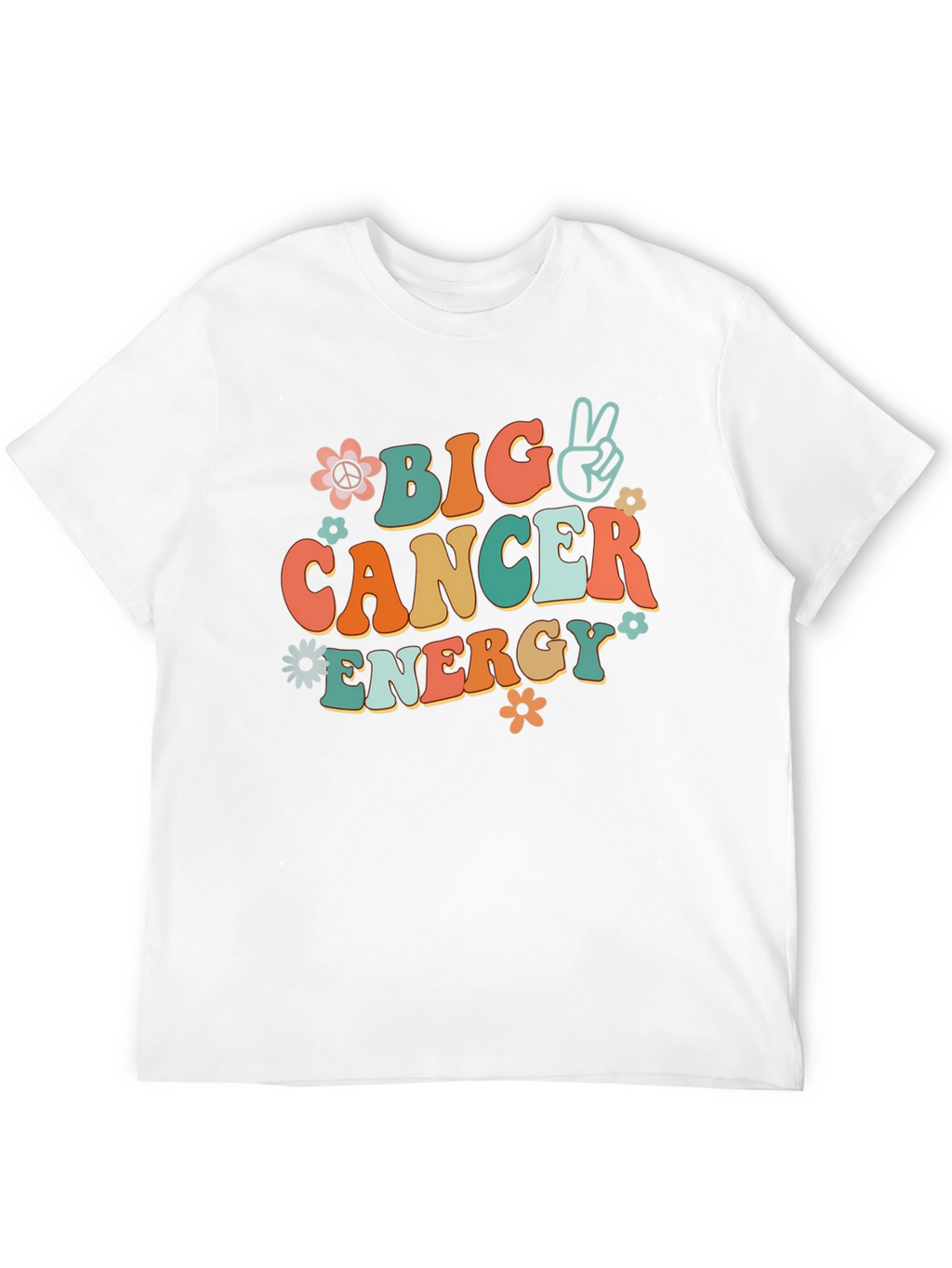 Big Cancer Energy Graphic T-Shirt