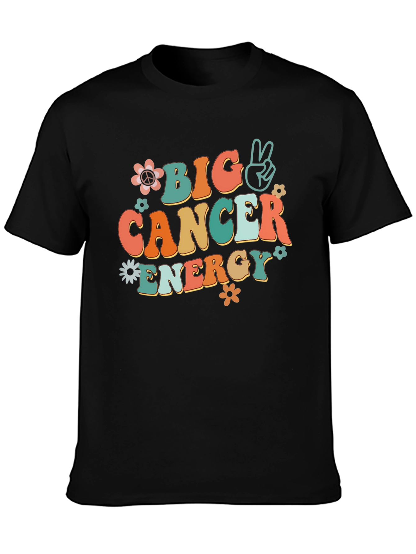 Big Cancer Energy Graphic T-Shirt