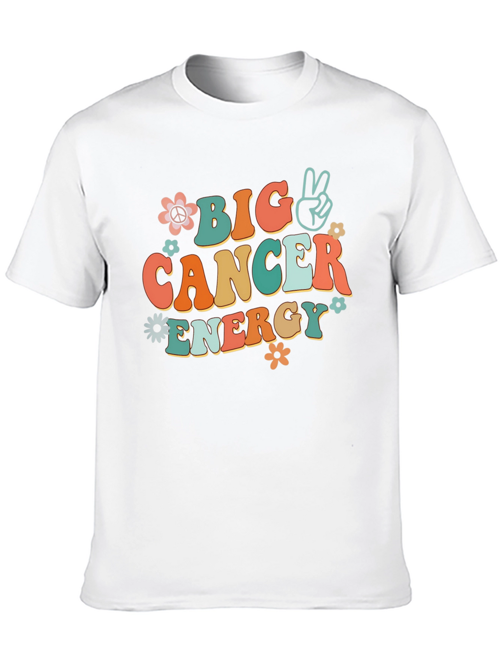 Big Cancer Energy Graphic T-Shirt
