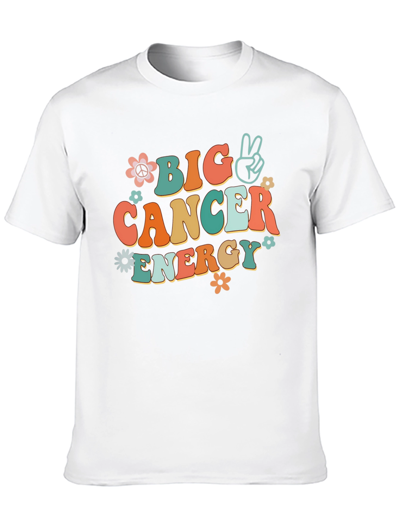 Big Cancer Energy Graphic T-Shirt
