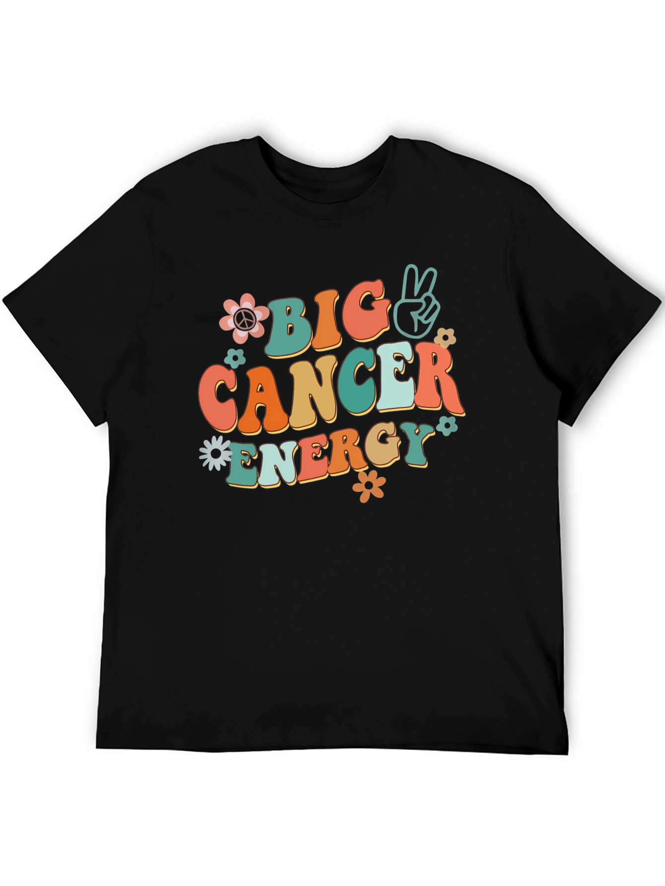 Big Cancer Energy Graphic T-Shirt