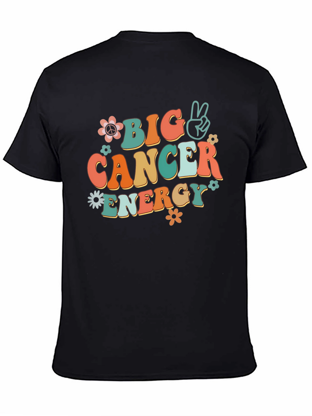 Big Cancer Energy Graphic T-Shirt