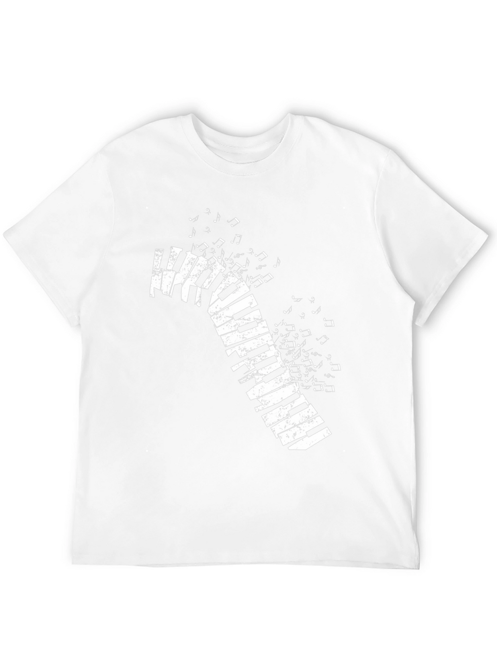 Musical Keys Graphic Tee - Black