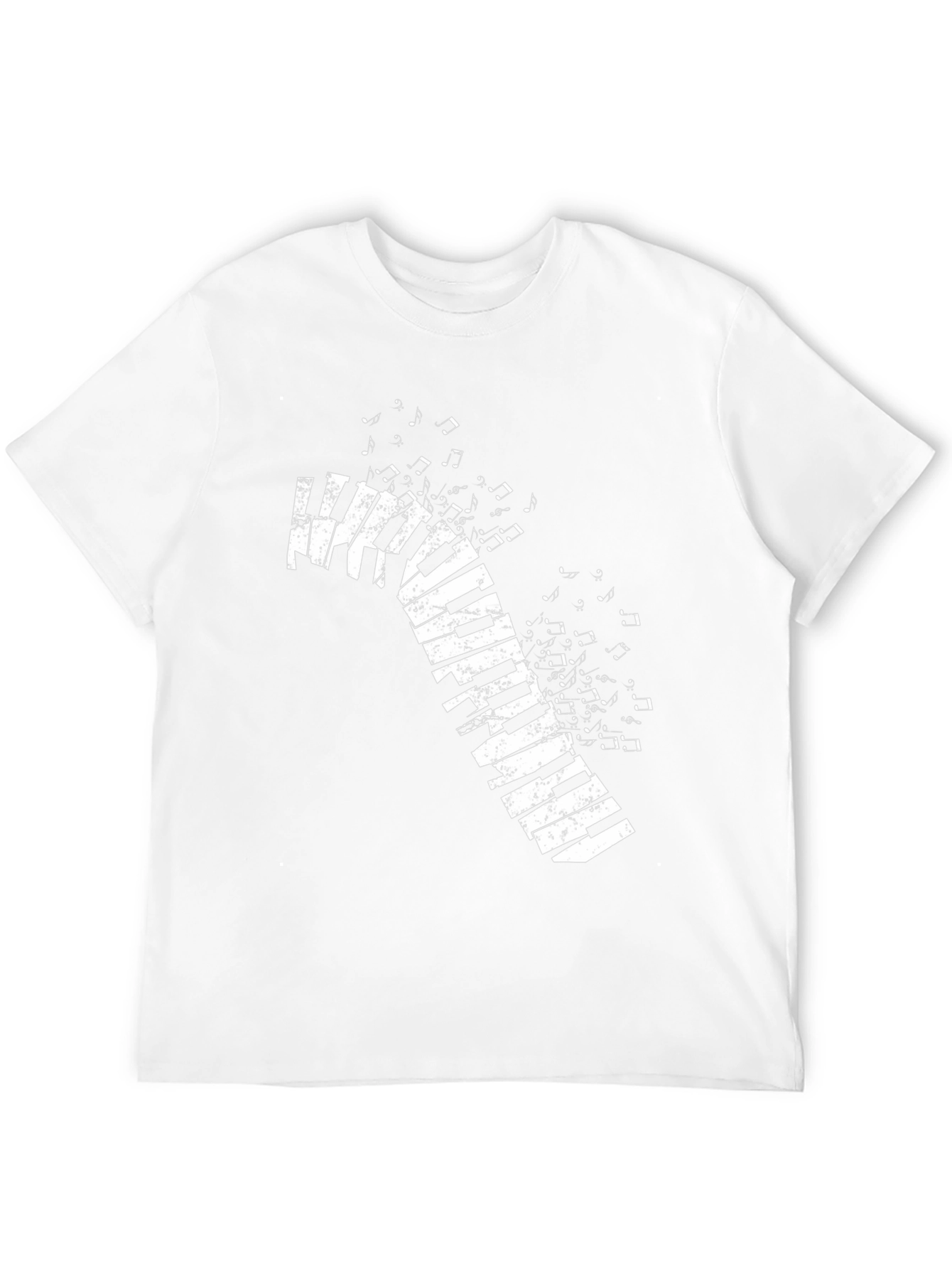 Musical Keys Graphic Tee - Black