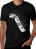 Musical Keys Graphic Tee - Black