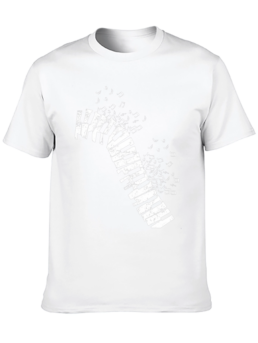 Musical Keys Graphic Tee - Black