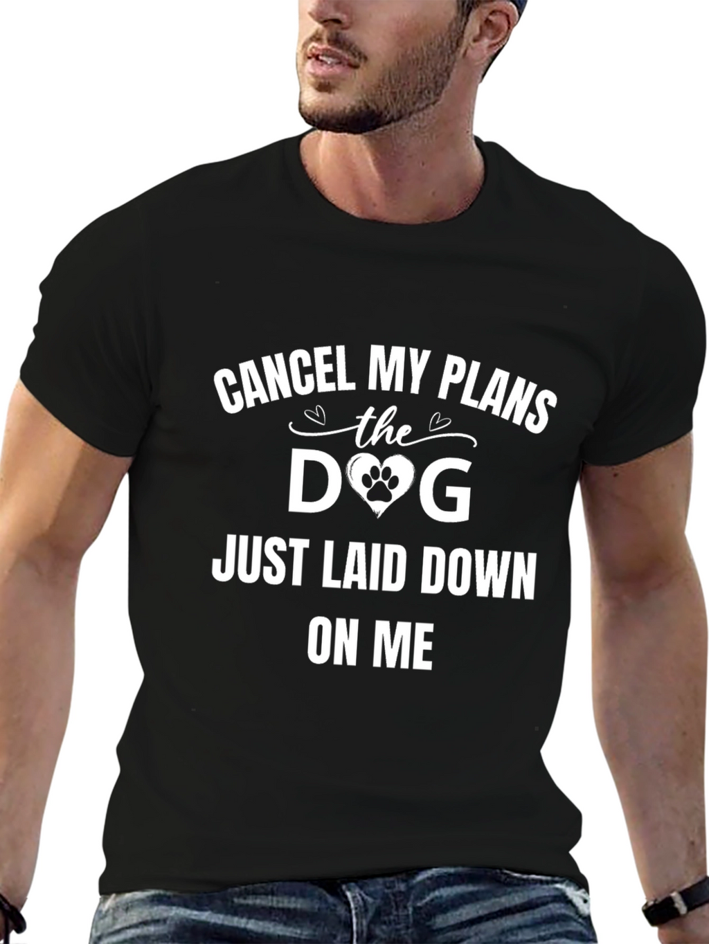 Cancel My Plans Dog T-Shirt