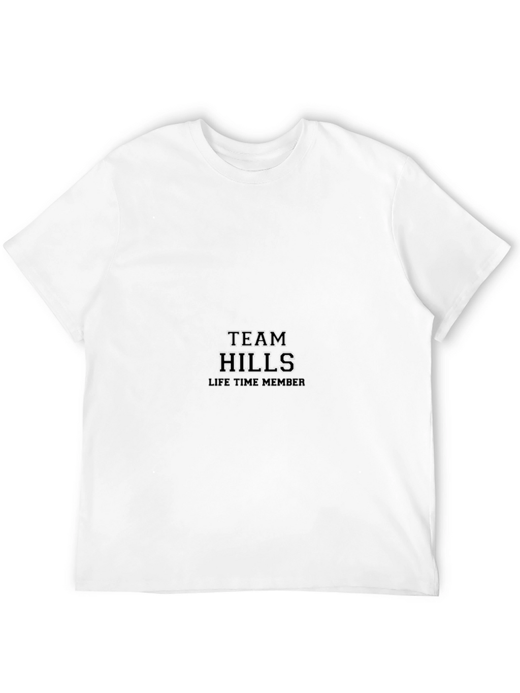 Team Hills Lifetime Member Black T-Shirt