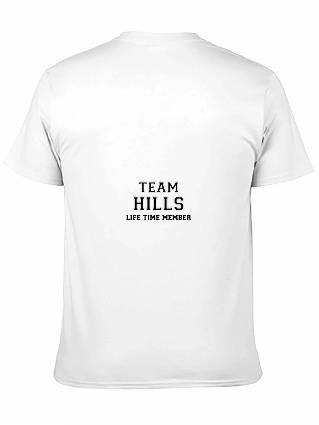 Team Hills Lifetime Member Black T-Shirt