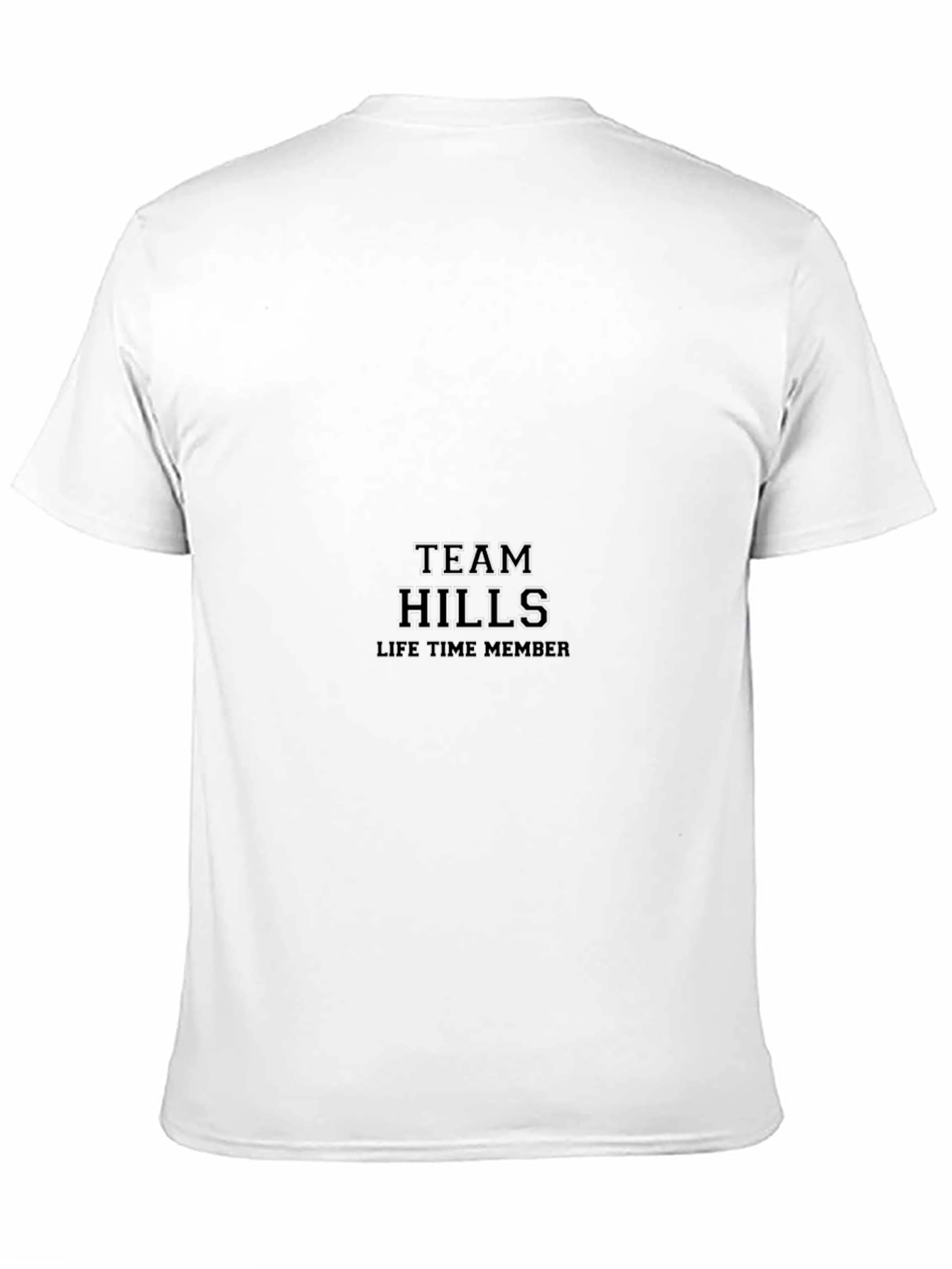Team Hills Lifetime Member Black T-Shirt