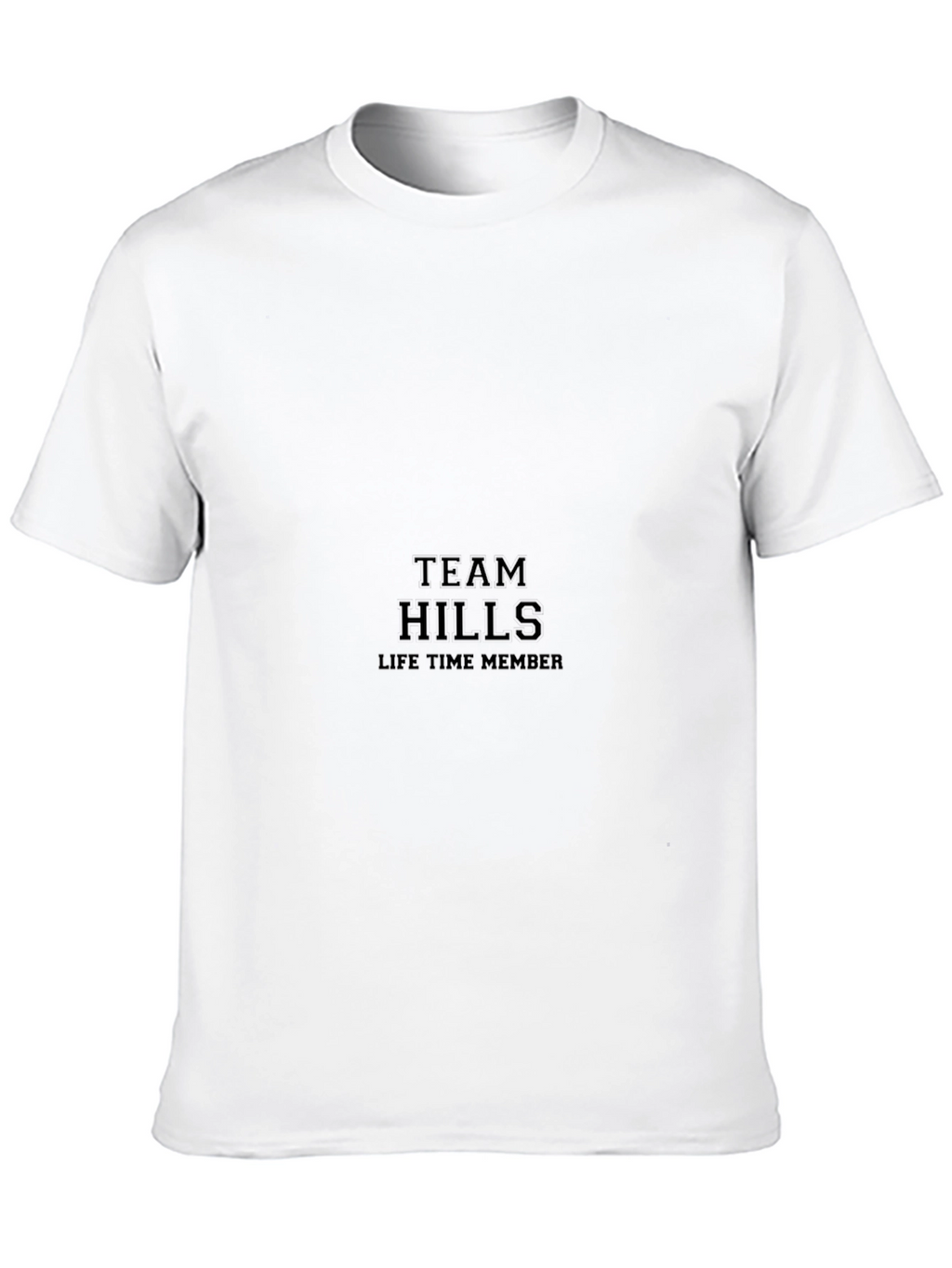Team Hills Lifetime Member Black T-Shirt