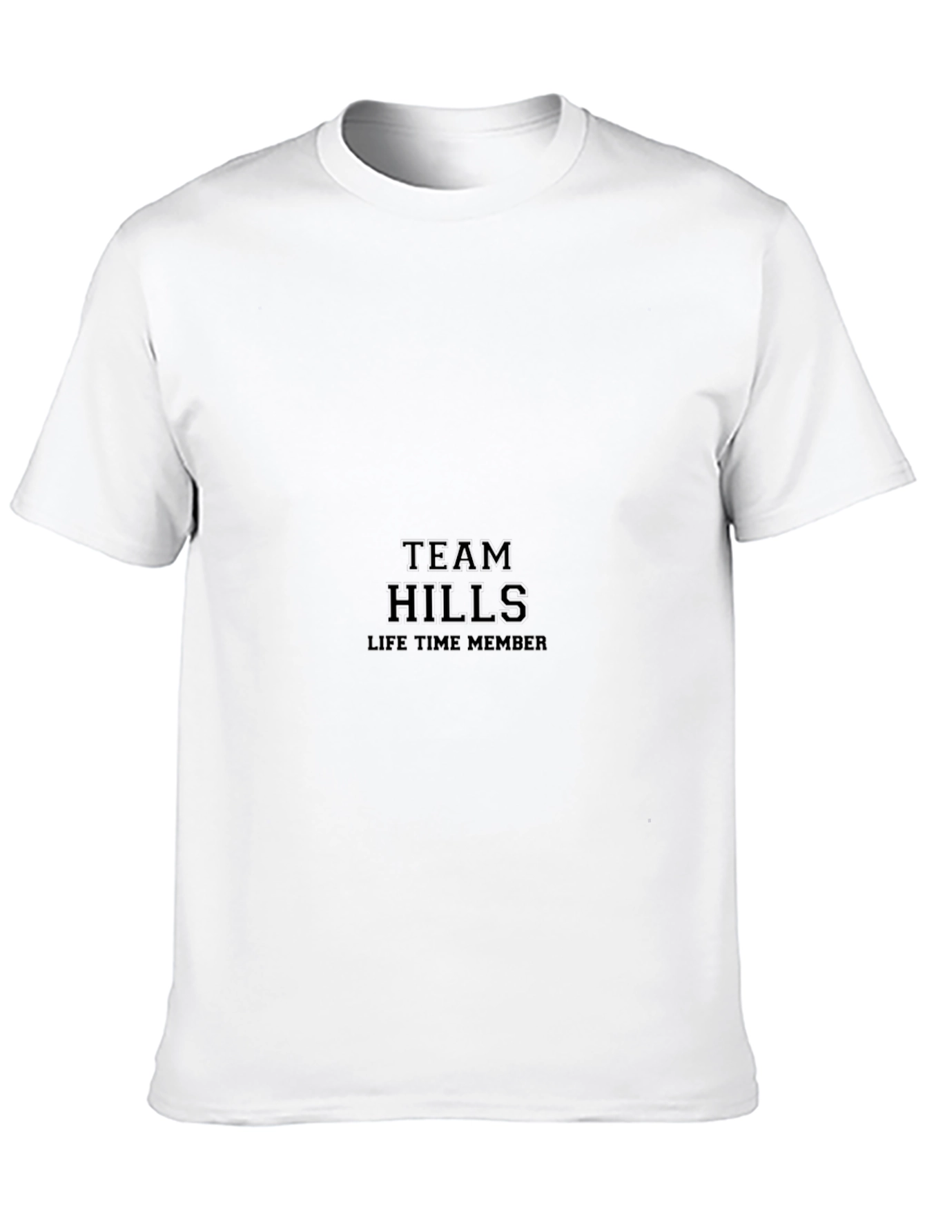 Team Hills Lifetime Member Black T-Shirt
