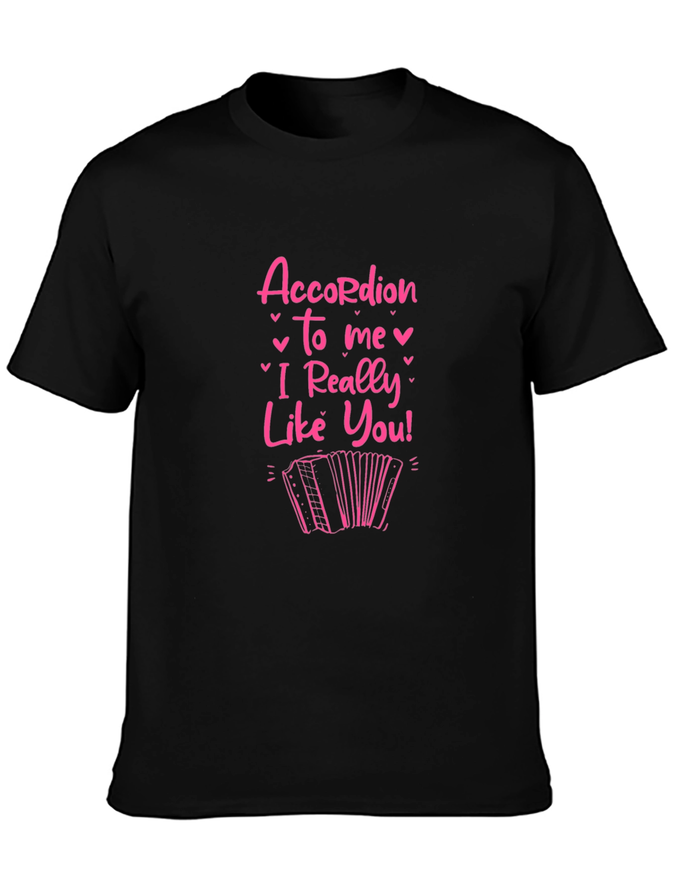 Accordion To Me I Really Like You T-Shirt