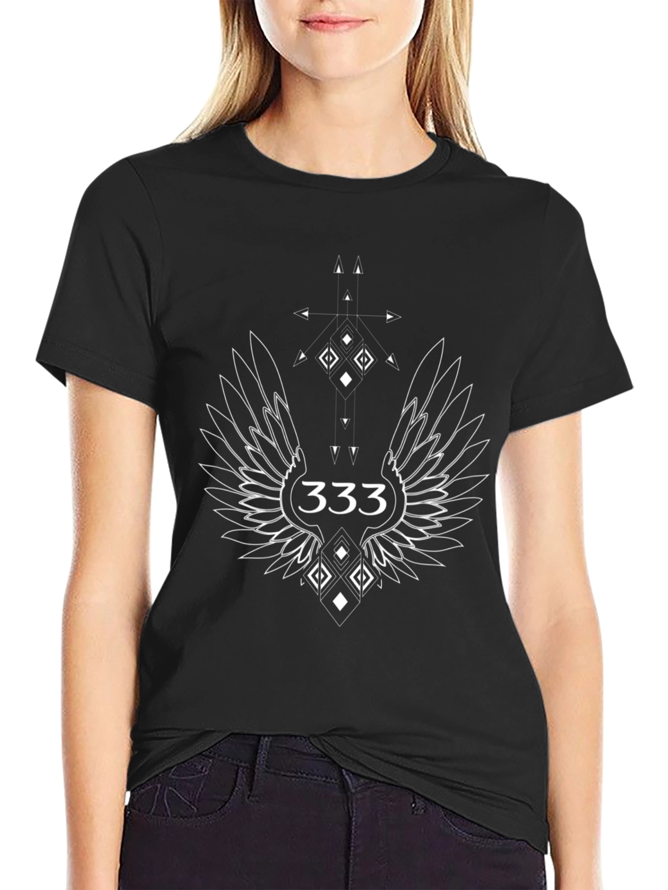 Mystic Number 333 Wings T-Shirt