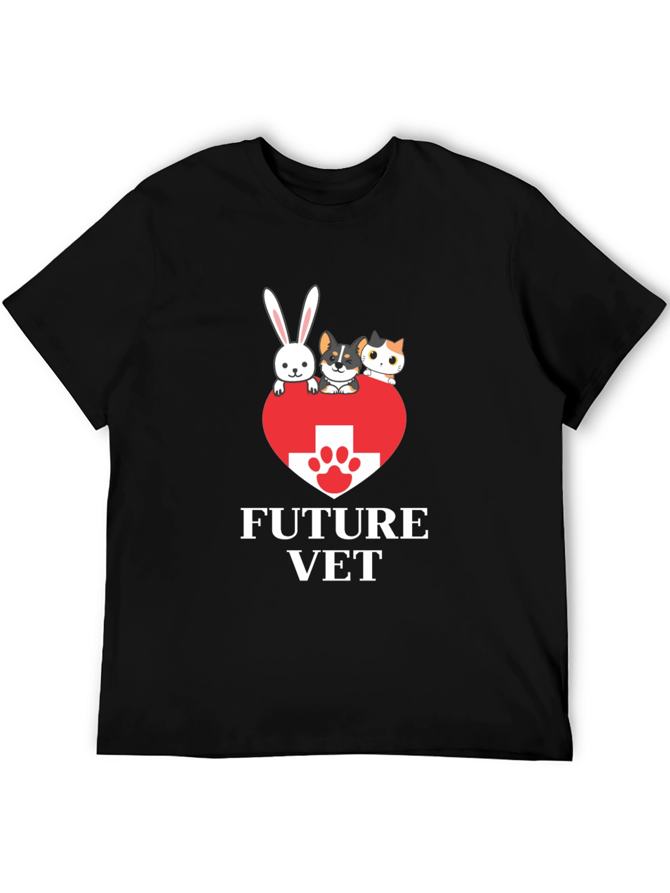 Future Vet T-Shirt Cute Animal Lover Tee