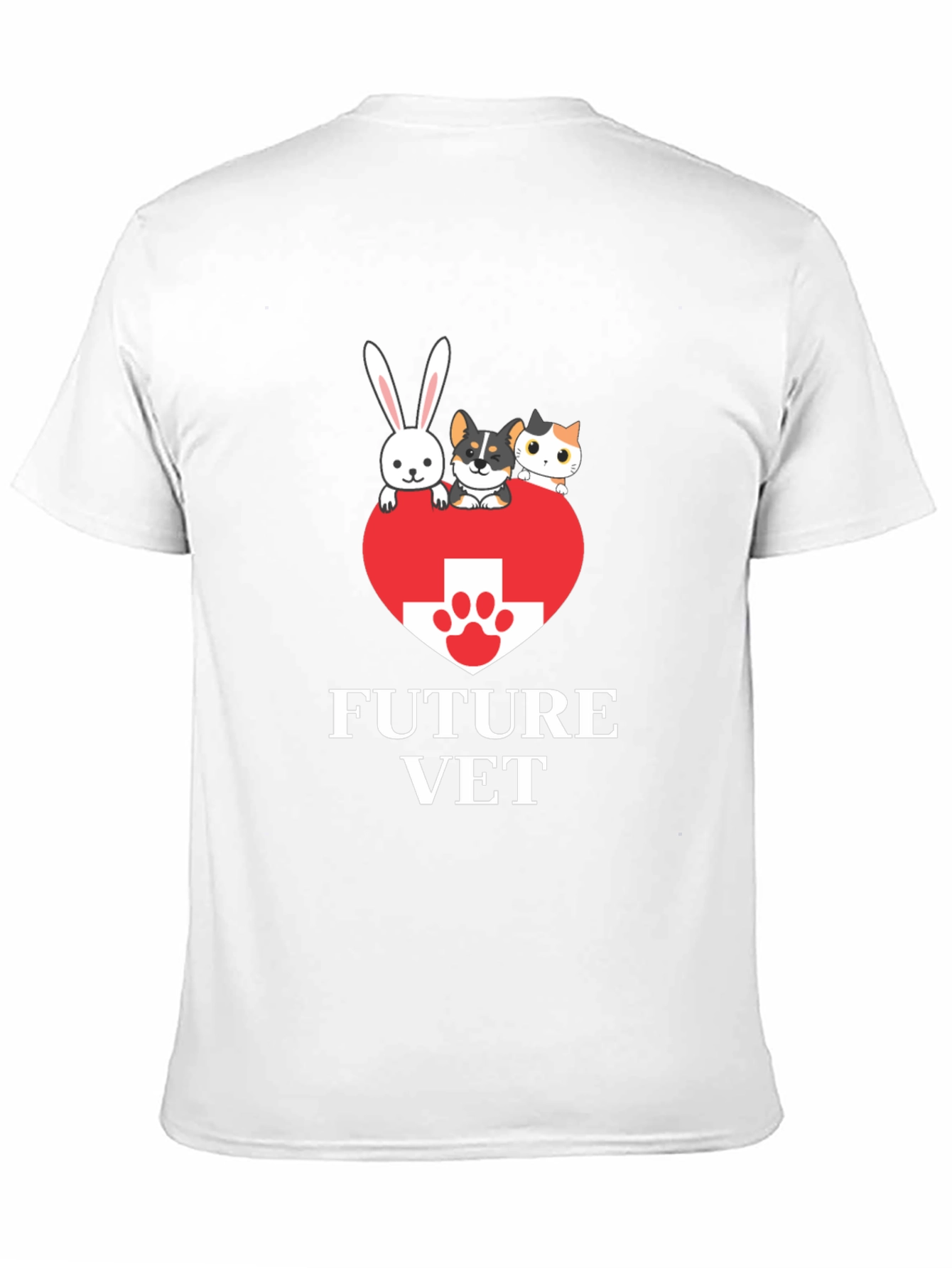 Future Vet T-Shirt Cute Animal Lover Tee