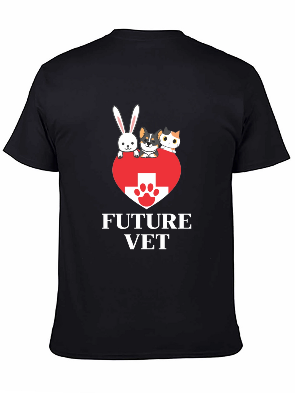 Future Vet T-Shirt Cute Animal Lover Tee