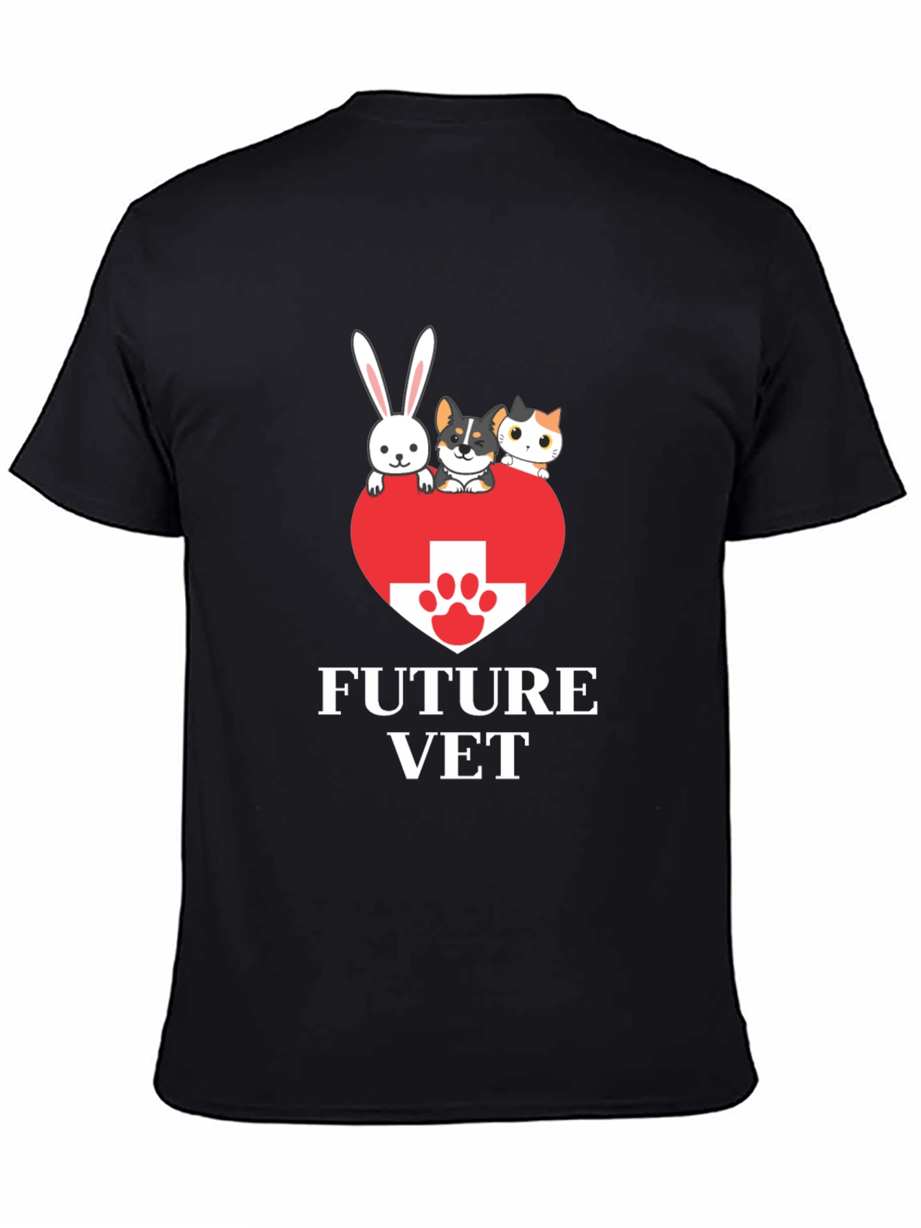 Future Vet T-Shirt Cute Animal Lover Tee