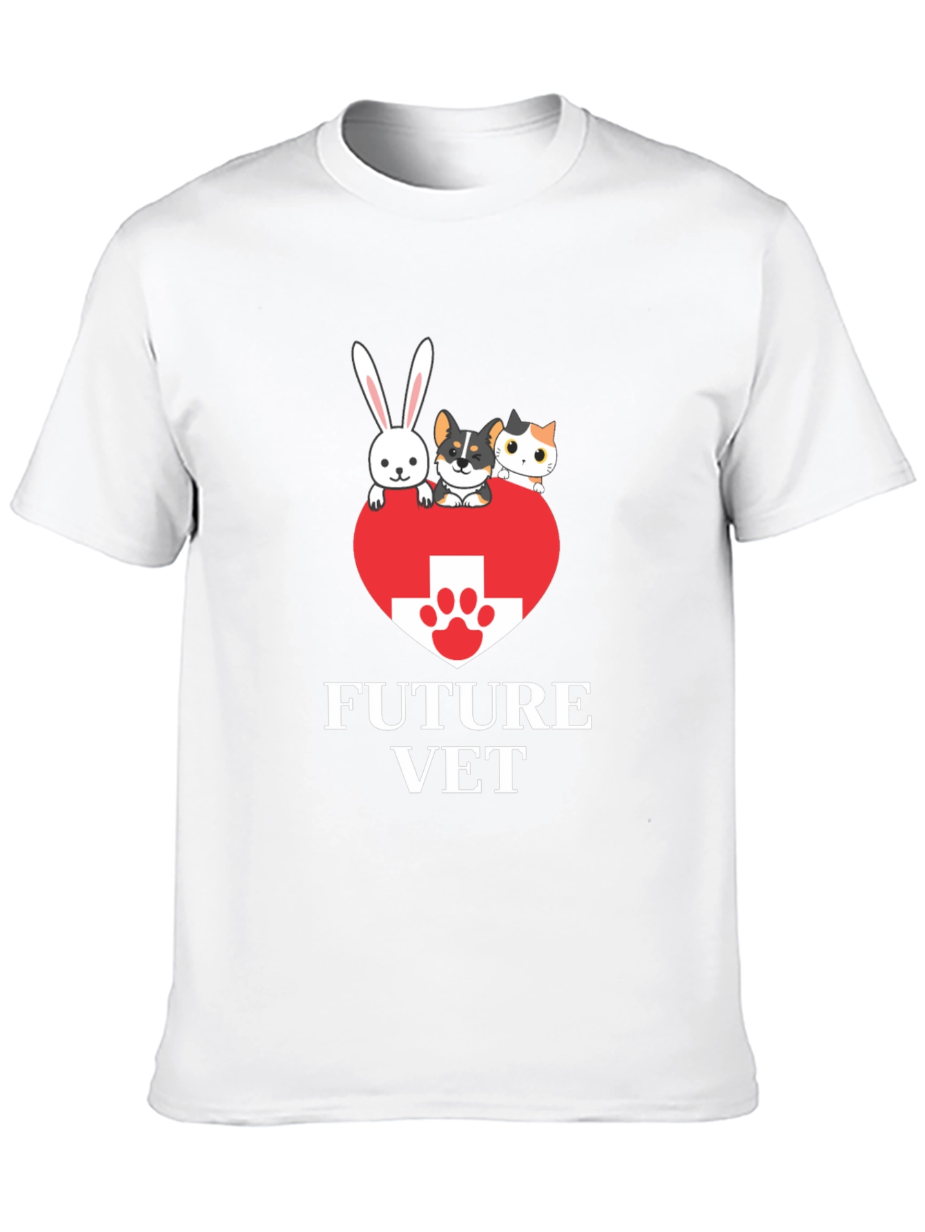 Future Vet T-Shirt Cute Animal Lover Tee