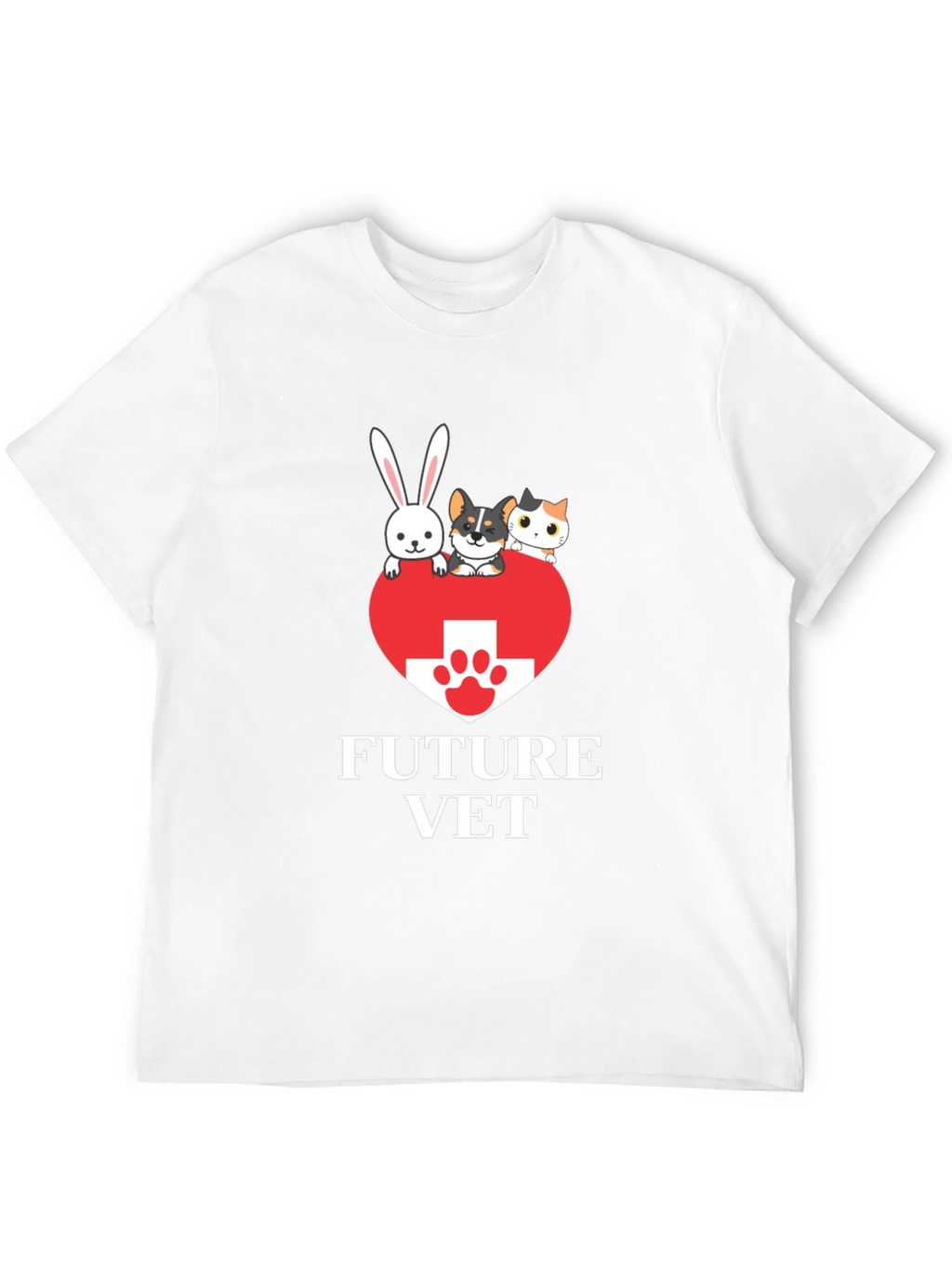 Future Vet T-Shirt Cute Animal Lover Tee