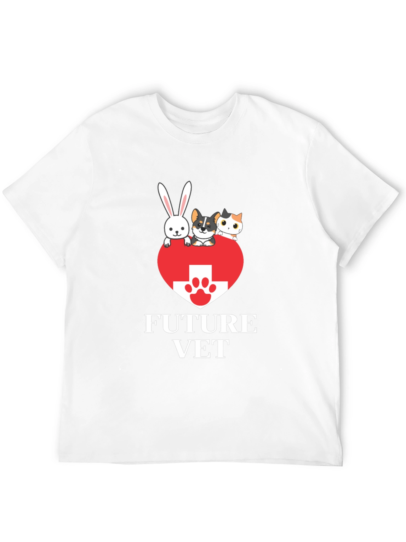 Future Vet T-Shirt Cute Animal Lover Tee