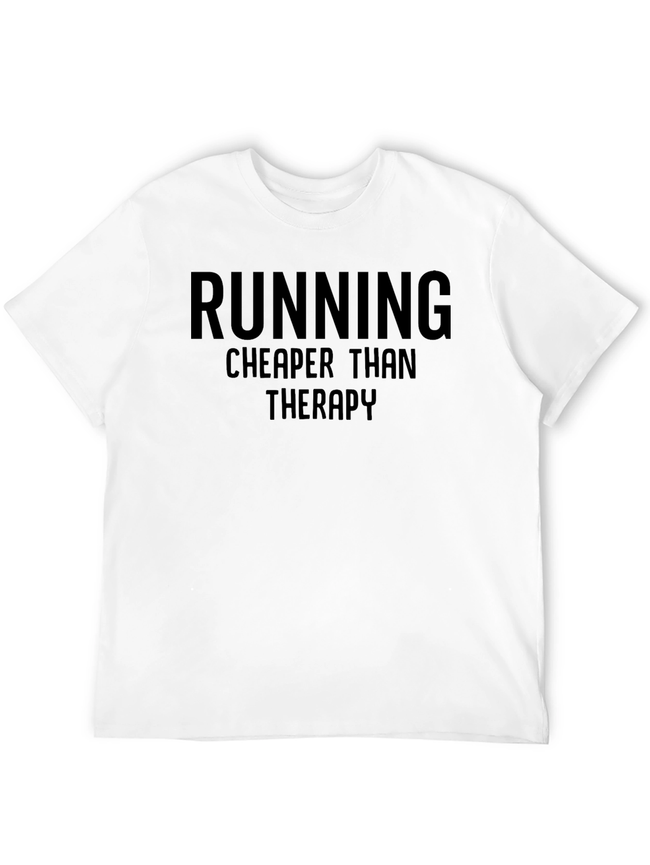 Running Cheaper Than Therapy Graphic Tee