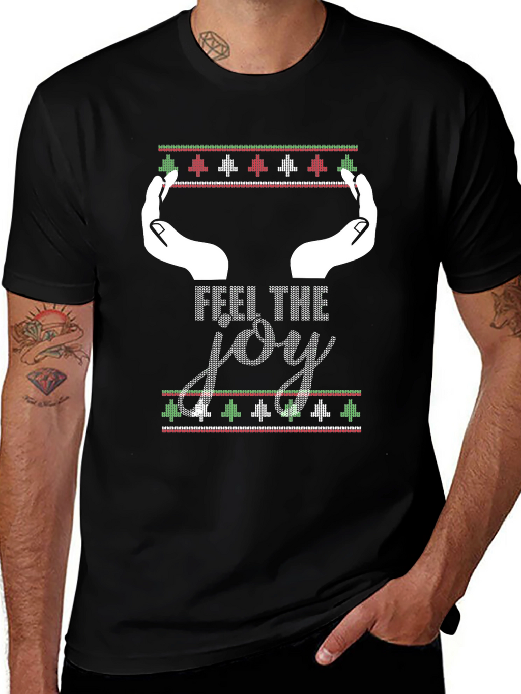 Feel the Joy Christmas T-Shirt