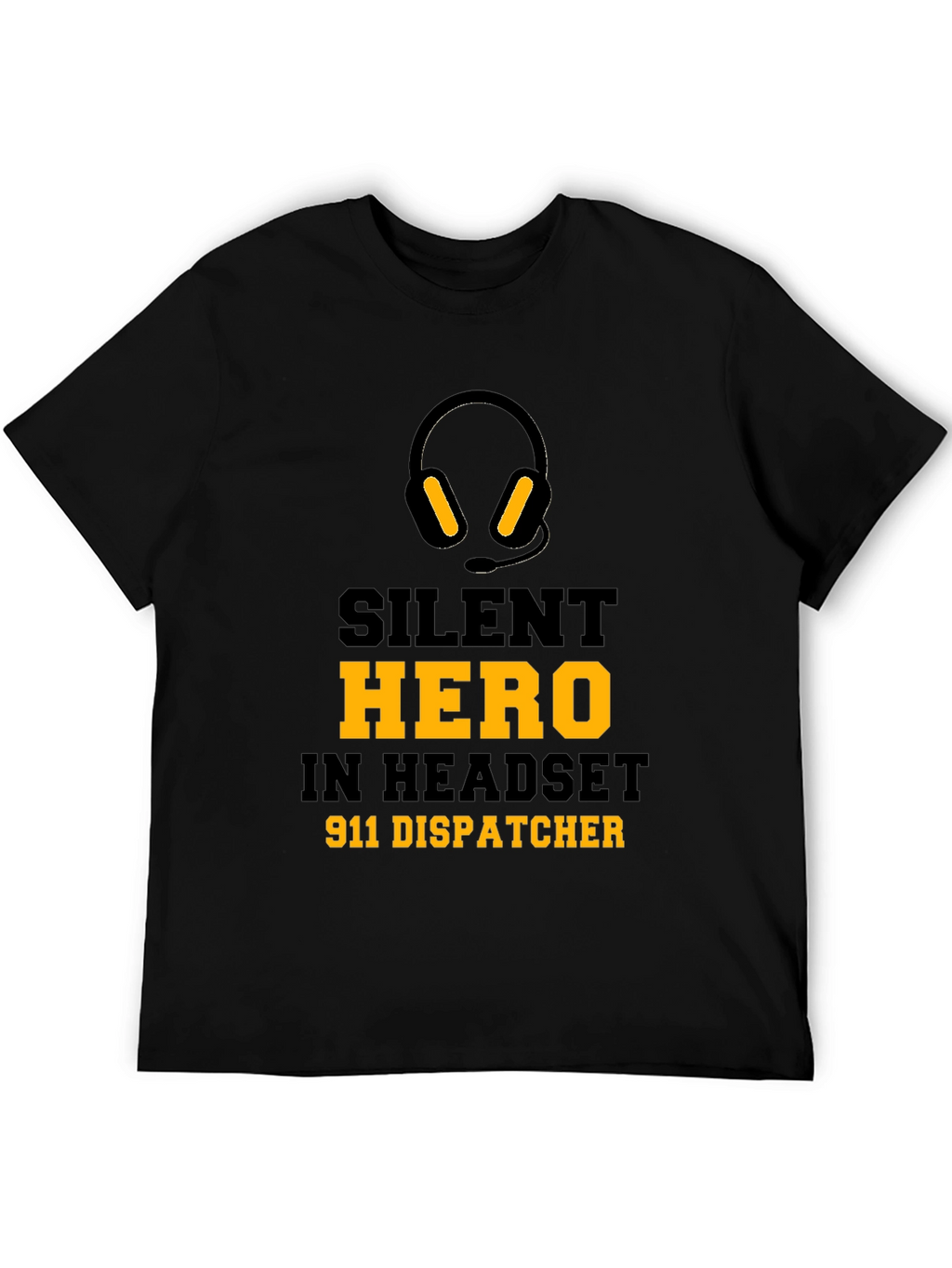 Silent Hero 911 Dispatcher Graphic T-Shirt