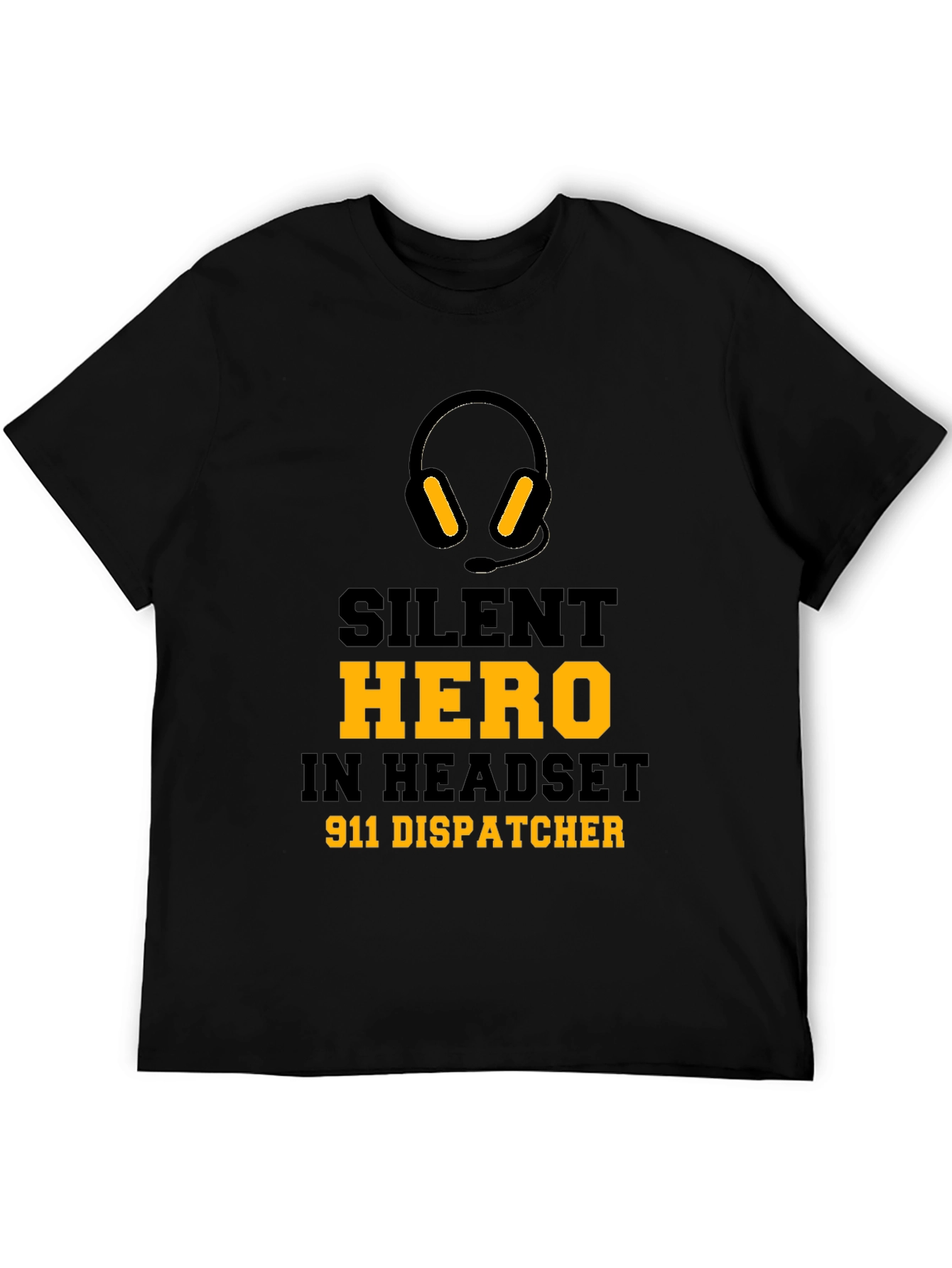 Silent Hero 911 Dispatcher Graphic T-Shirt
