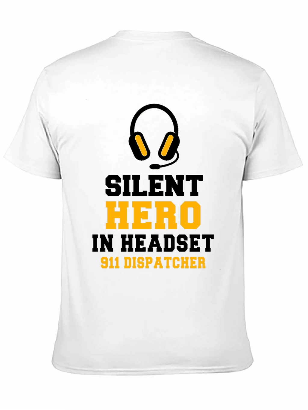 Silent Hero 911 Dispatcher Graphic T-Shirt