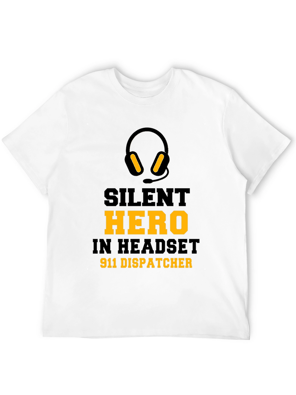 Silent Hero 911 Dispatcher Graphic T-Shirt
