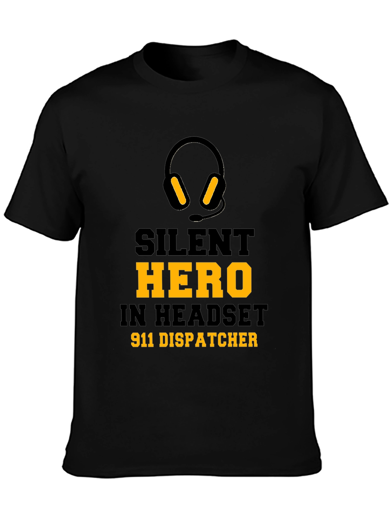 Silent Hero 911 Dispatcher Graphic T-Shirt