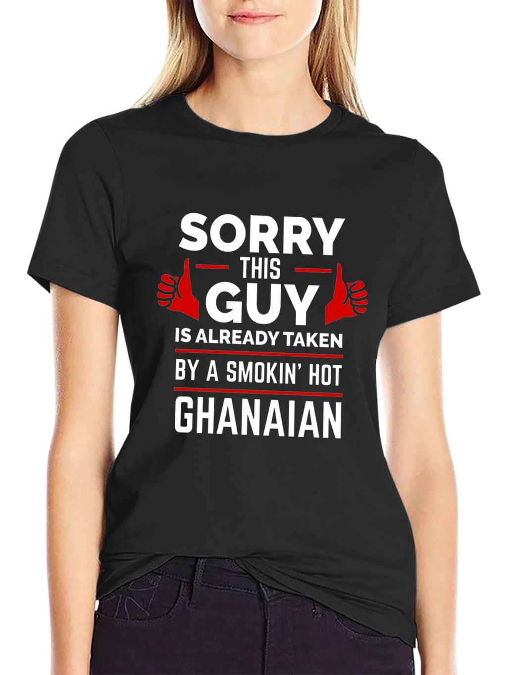 Sorry This Guy is Taken Ghanaian T-Shirt
