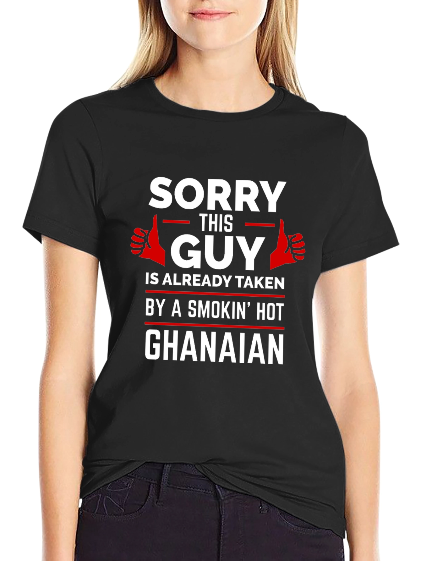 Sorry This Guy is Taken Ghanaian T-Shirt