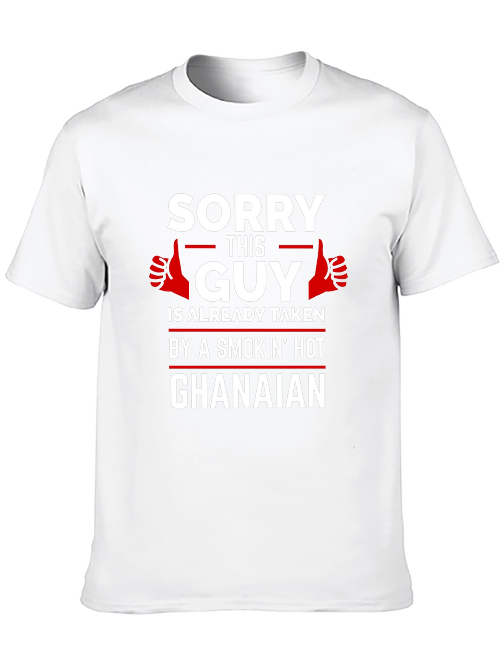Sorry This Guy is Taken Ghanaian T-Shirt