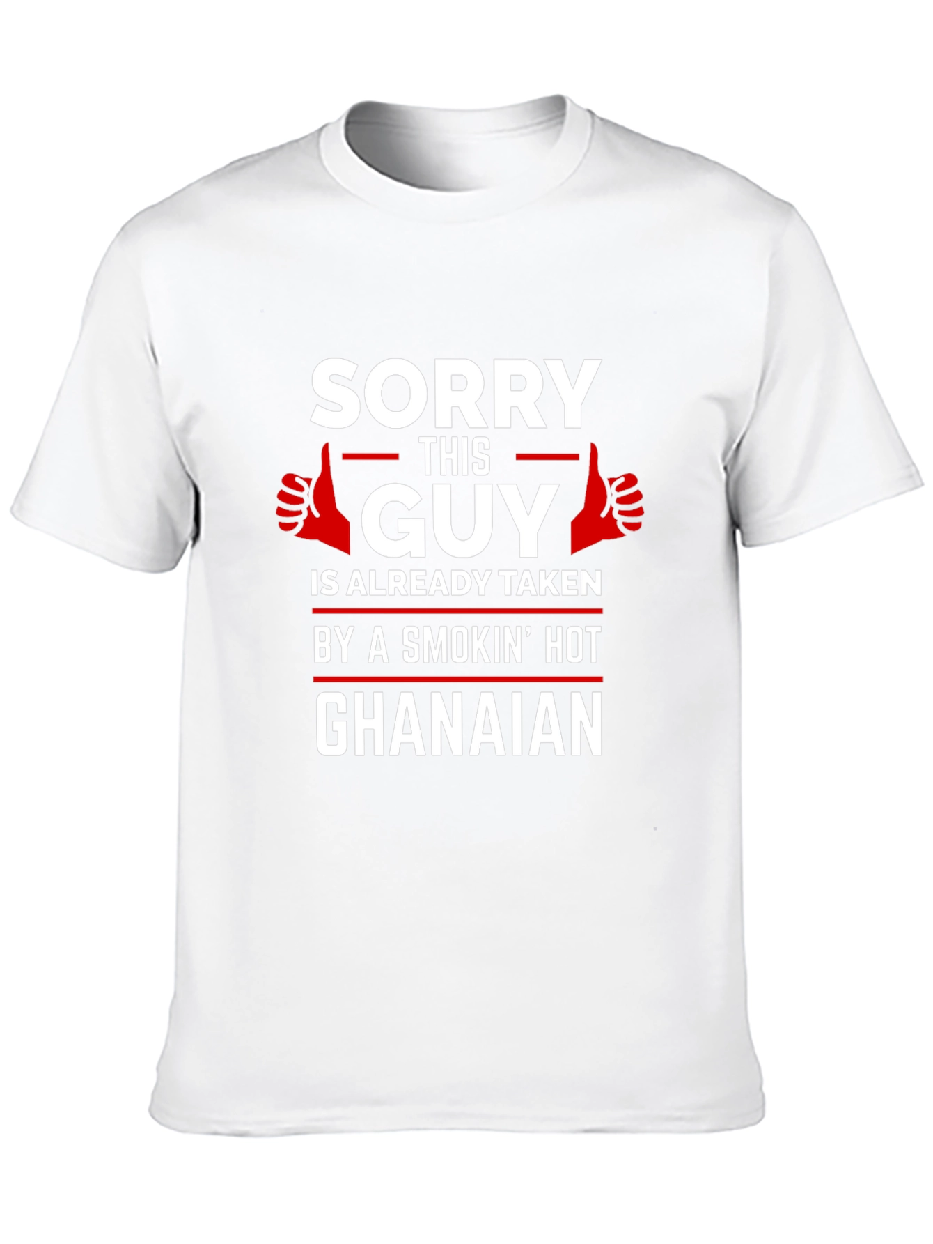 Sorry This Guy is Taken Ghanaian T-Shirt