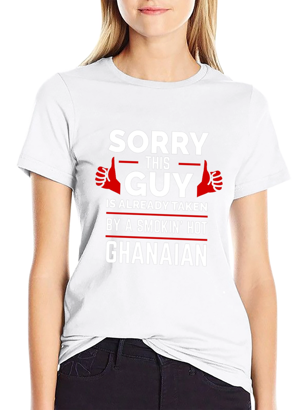 Sorry This Guy is Taken Ghanaian T-Shirt