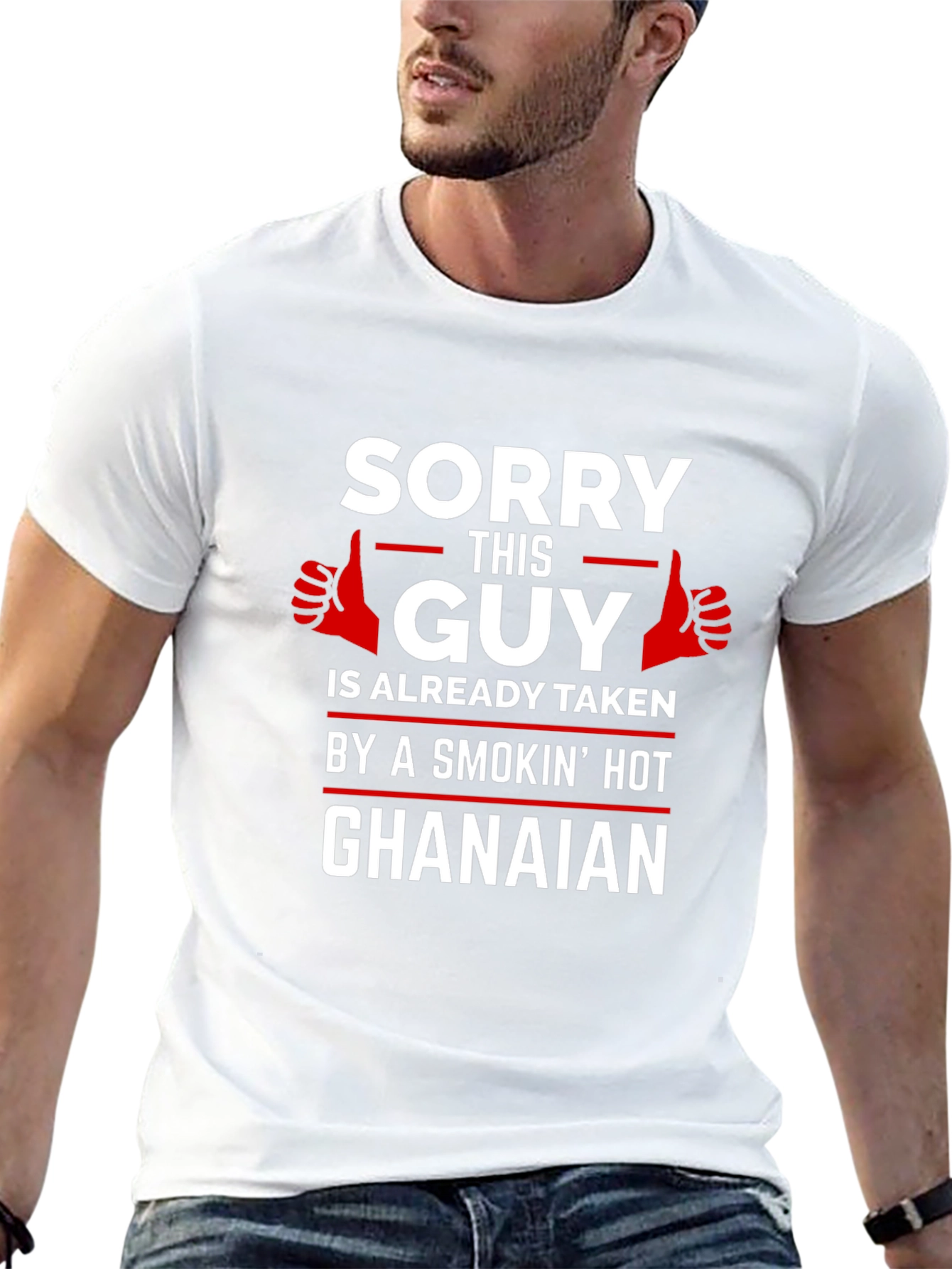 Sorry This Guy is Taken Ghanaian T-Shirt