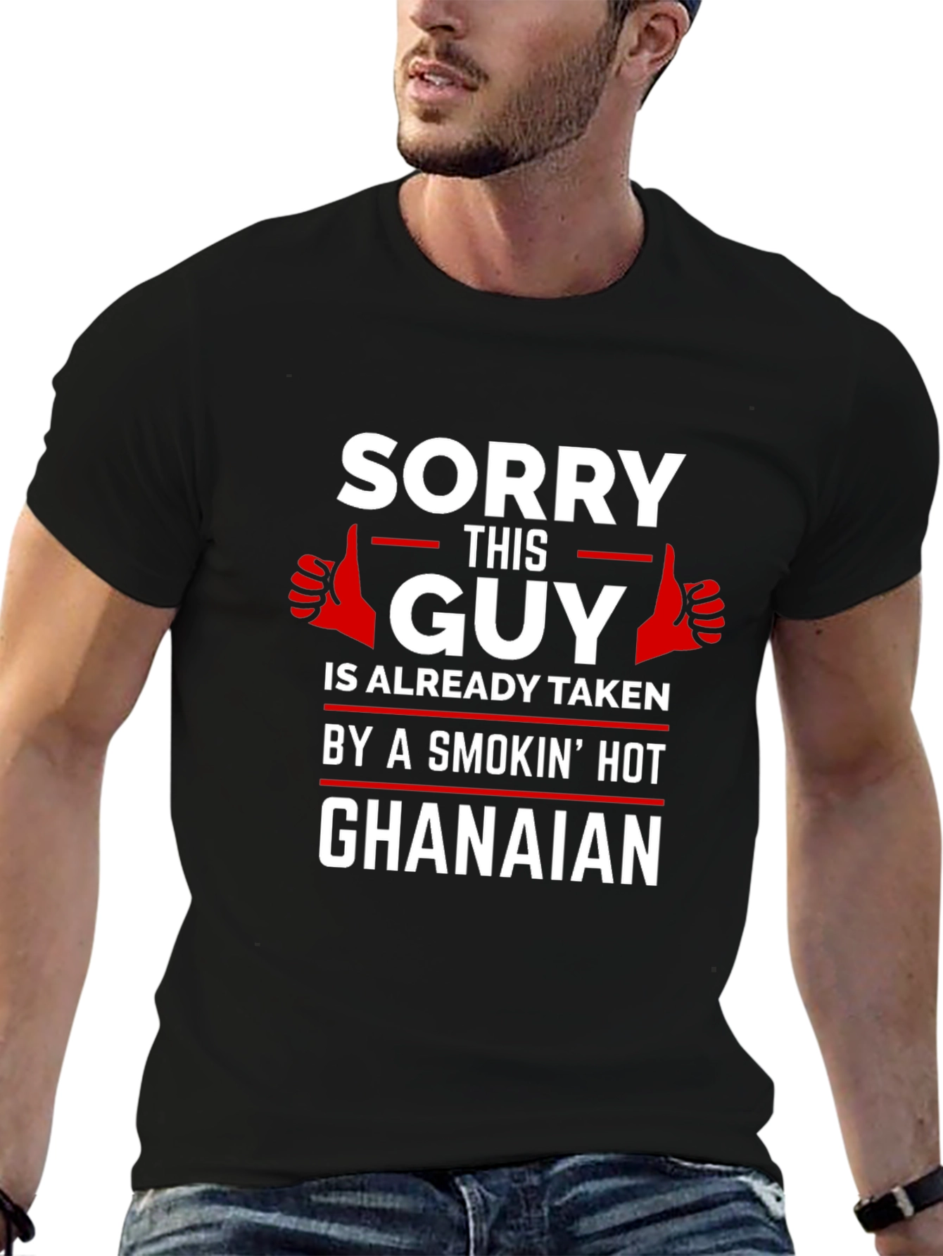 Sorry This Guy is Taken Ghanaian T-Shirt
