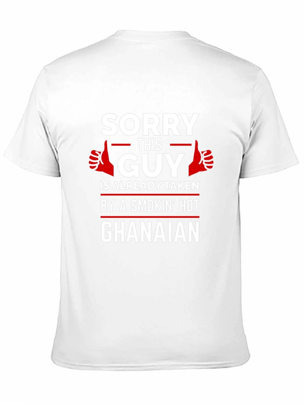 Sorry This Guy is Taken Ghanaian T-Shirt
