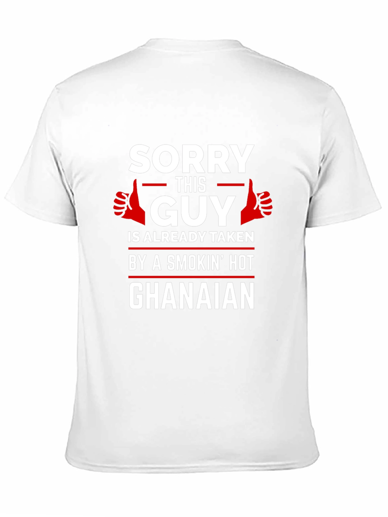 Sorry This Guy is Taken Ghanaian T-Shirt