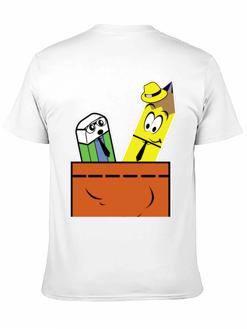 Cartoon Stationery T-Shirt