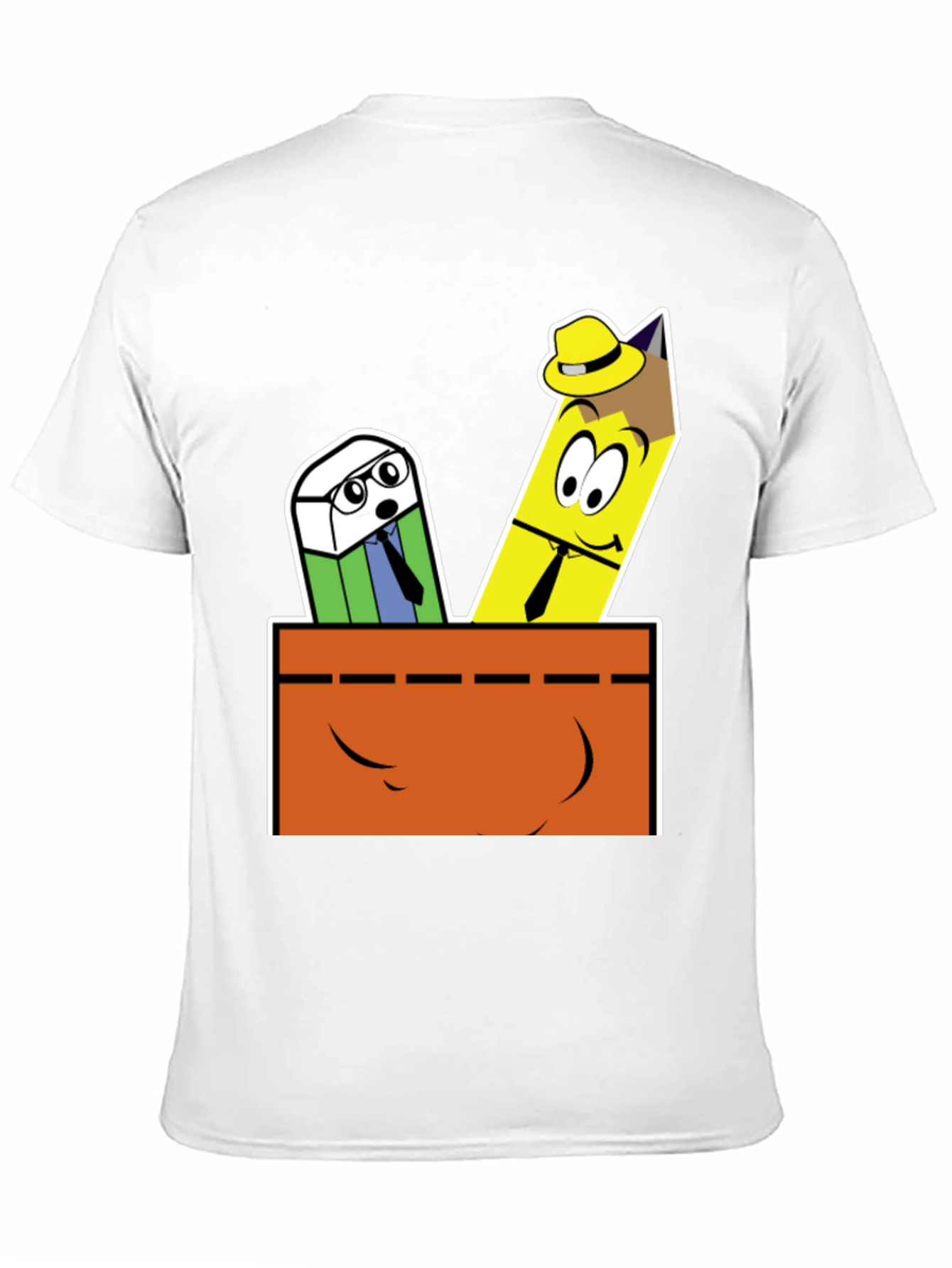 Cartoon Stationery T-Shirt