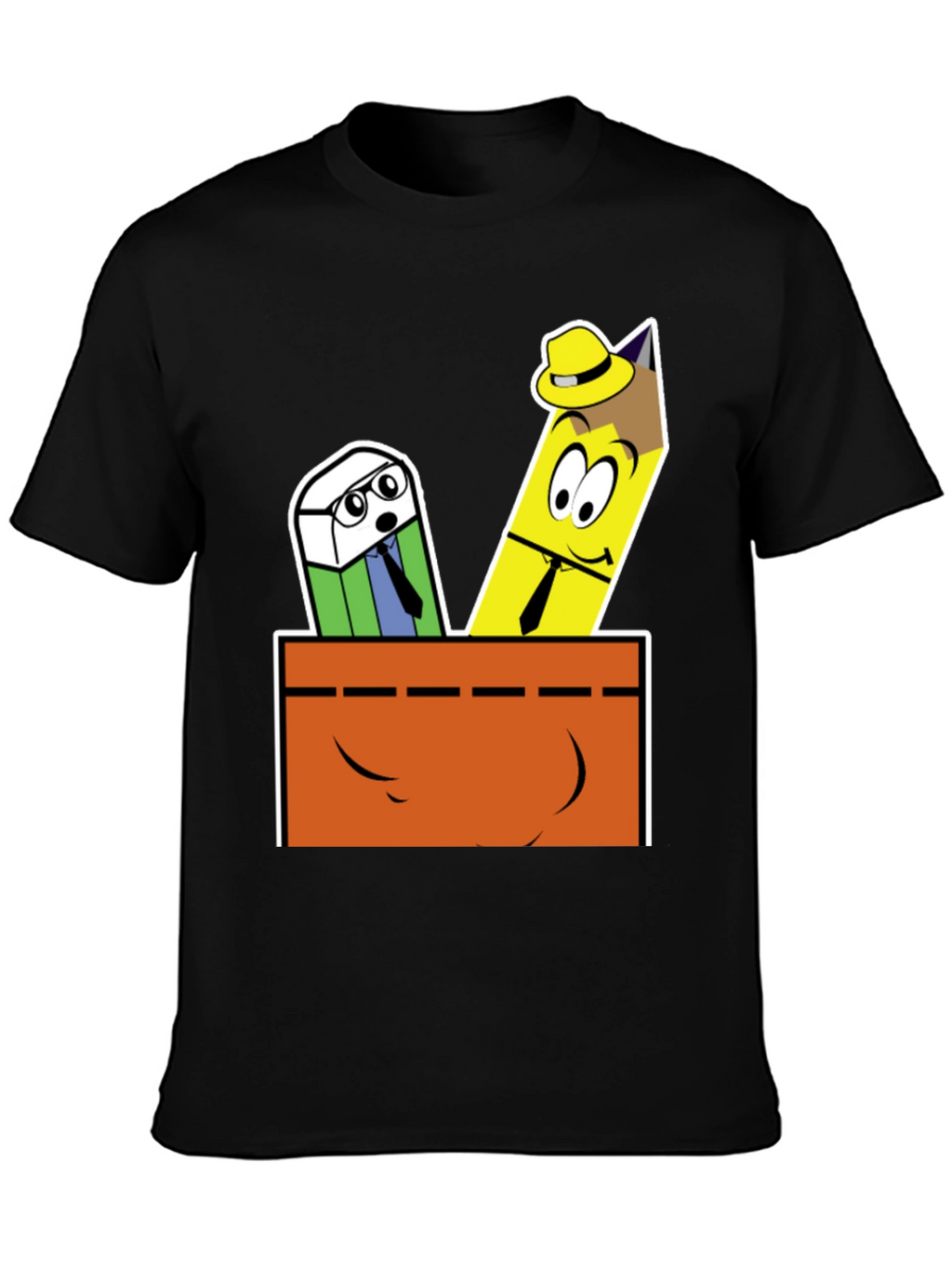 Cartoon Stationery T-Shirt