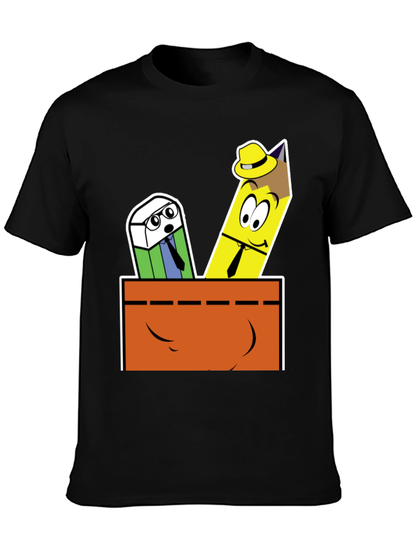 Cartoon Stationery T-Shirt